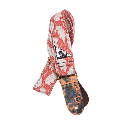 Mother Mary "Red Leaf" Guitar Strap Straps