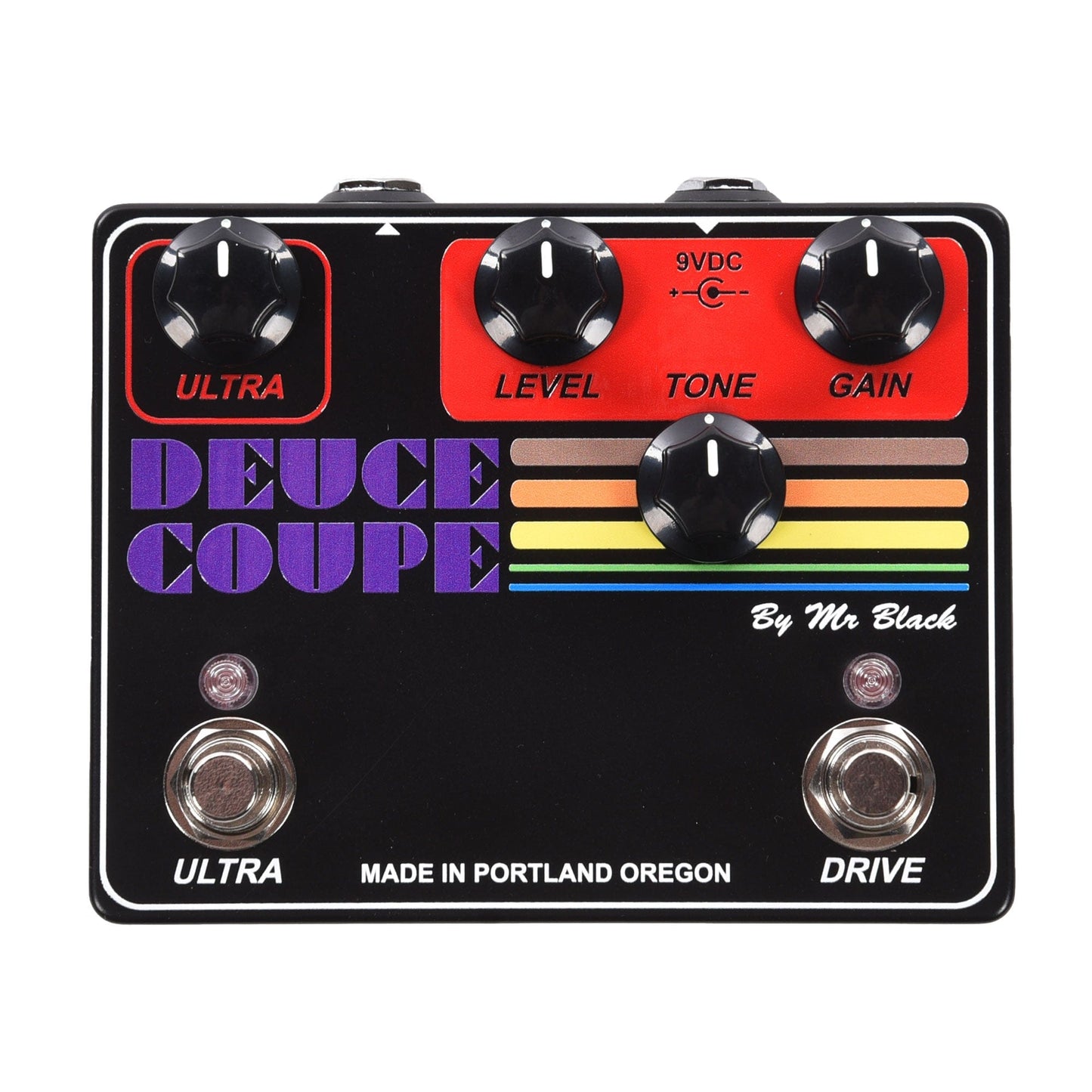 Mr. Black Deuce Coupe Dual Mode Overdrive Pedal Effects and Pedals / Overdrive and Boost