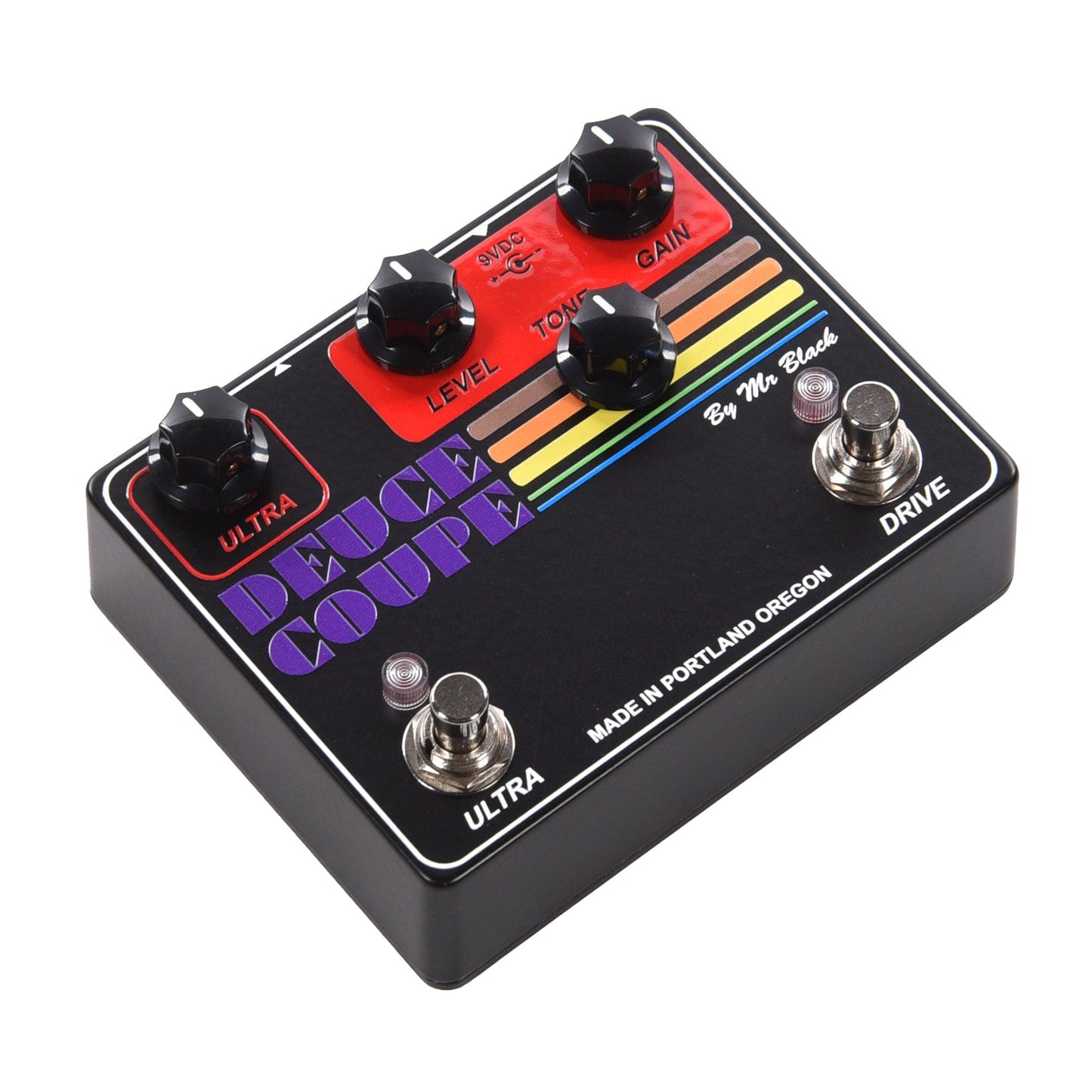 Mr. Black Deuce Coupe Dual Mode Overdrive Pedal Effects and Pedals / Overdrive and Boost