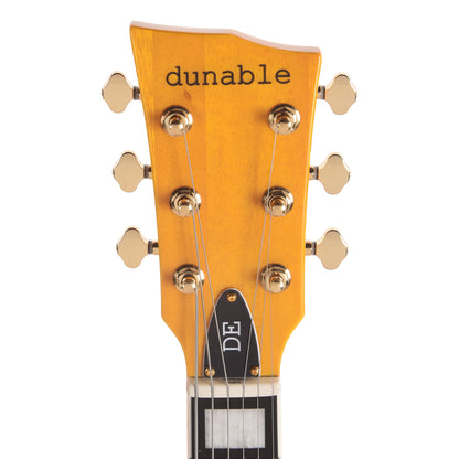 Dunable DE Asteroid Korina Aged Clear w/Bare Knuckle The Mule Humbuckers