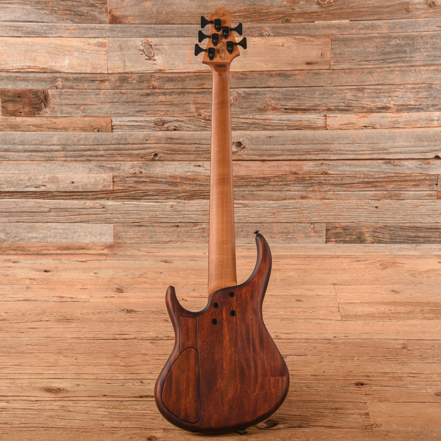 MTD 535 Myrtle Burl 10-Top Pink to Dark Amber Stain 2024 Bass Guitars / 5-String or More