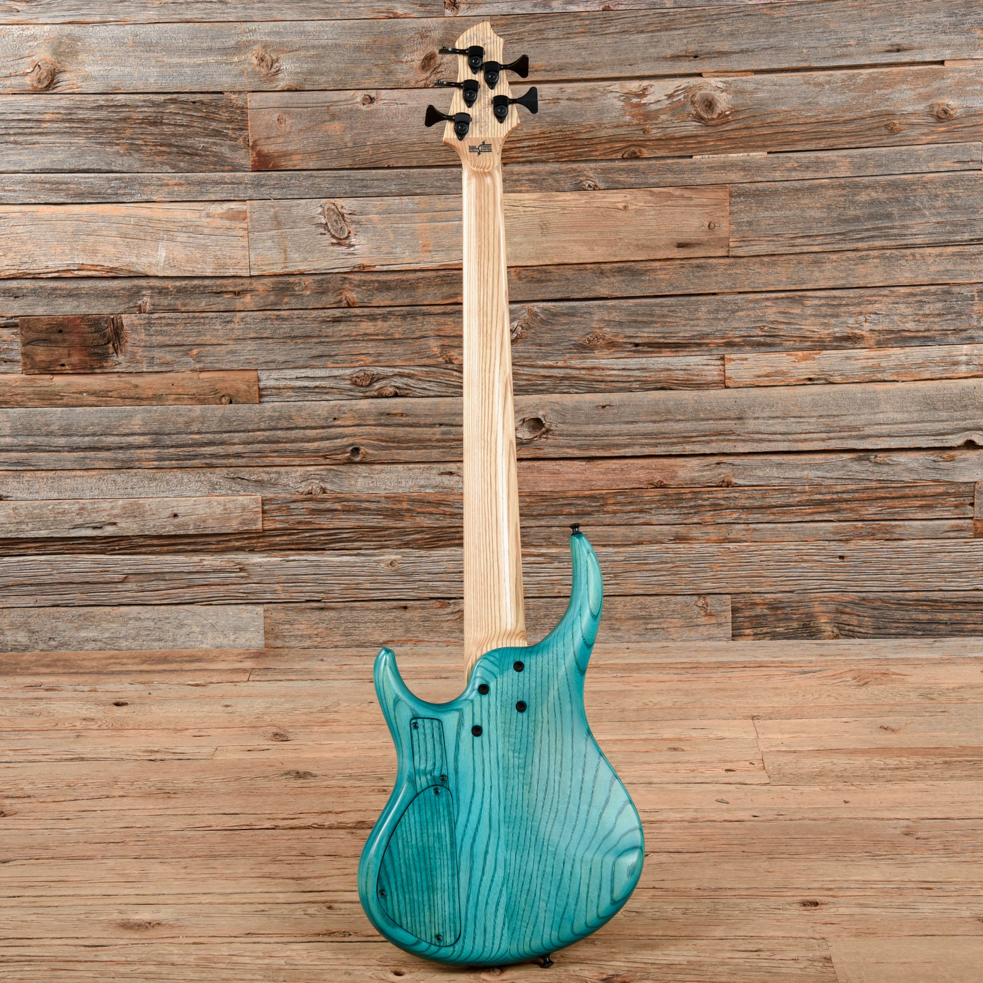 MTD USA 535-24 Blue Burst Bass Guitars / 5-String or More