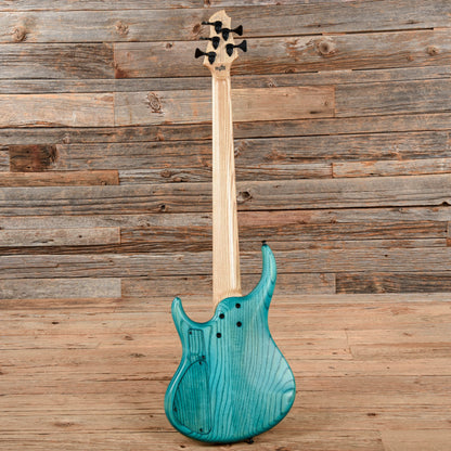 MTD USA 535-24 Blue Burst Bass Guitars / 5-String or More