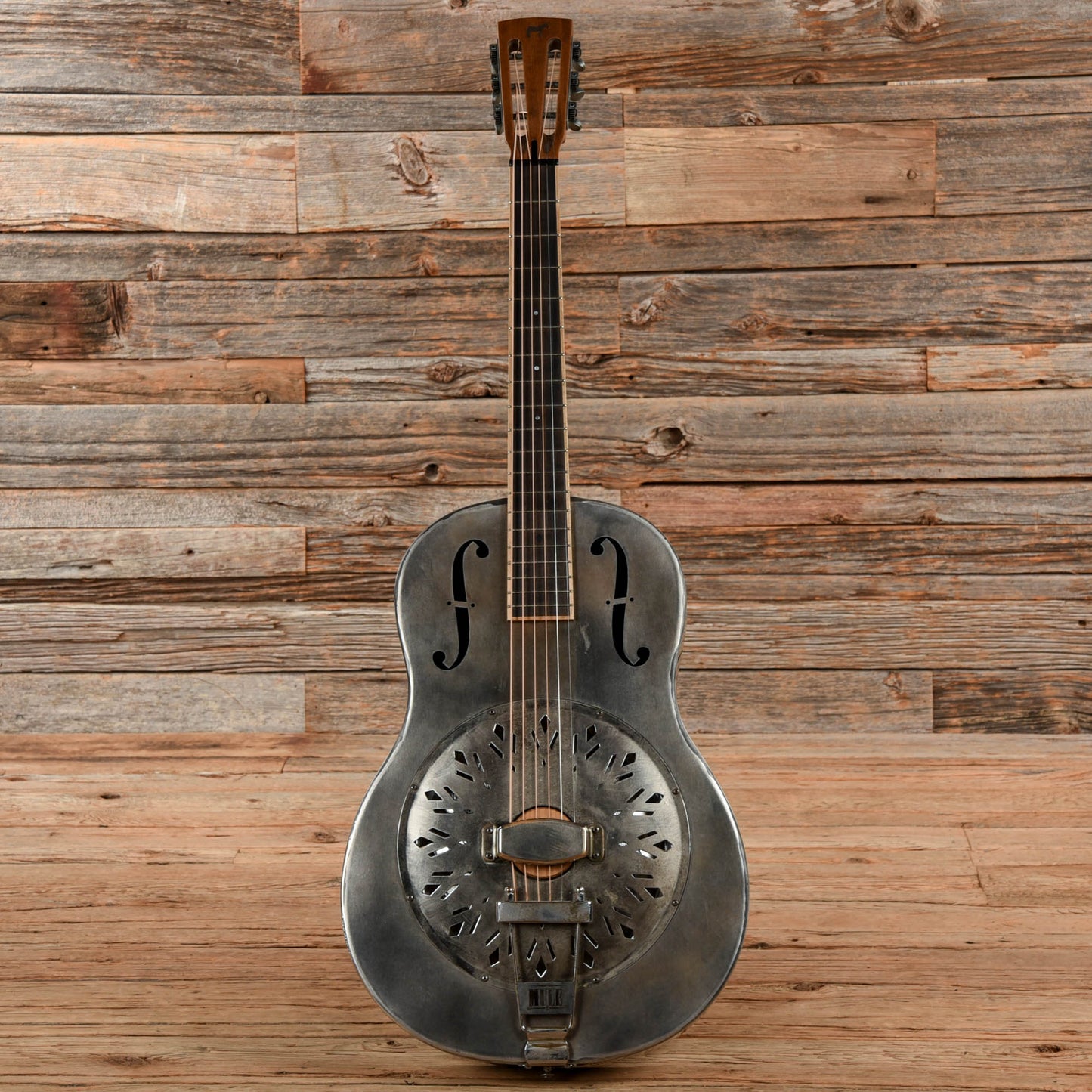 Mule Single Cone Resonator Natural Acoustic Guitars / Resonator
