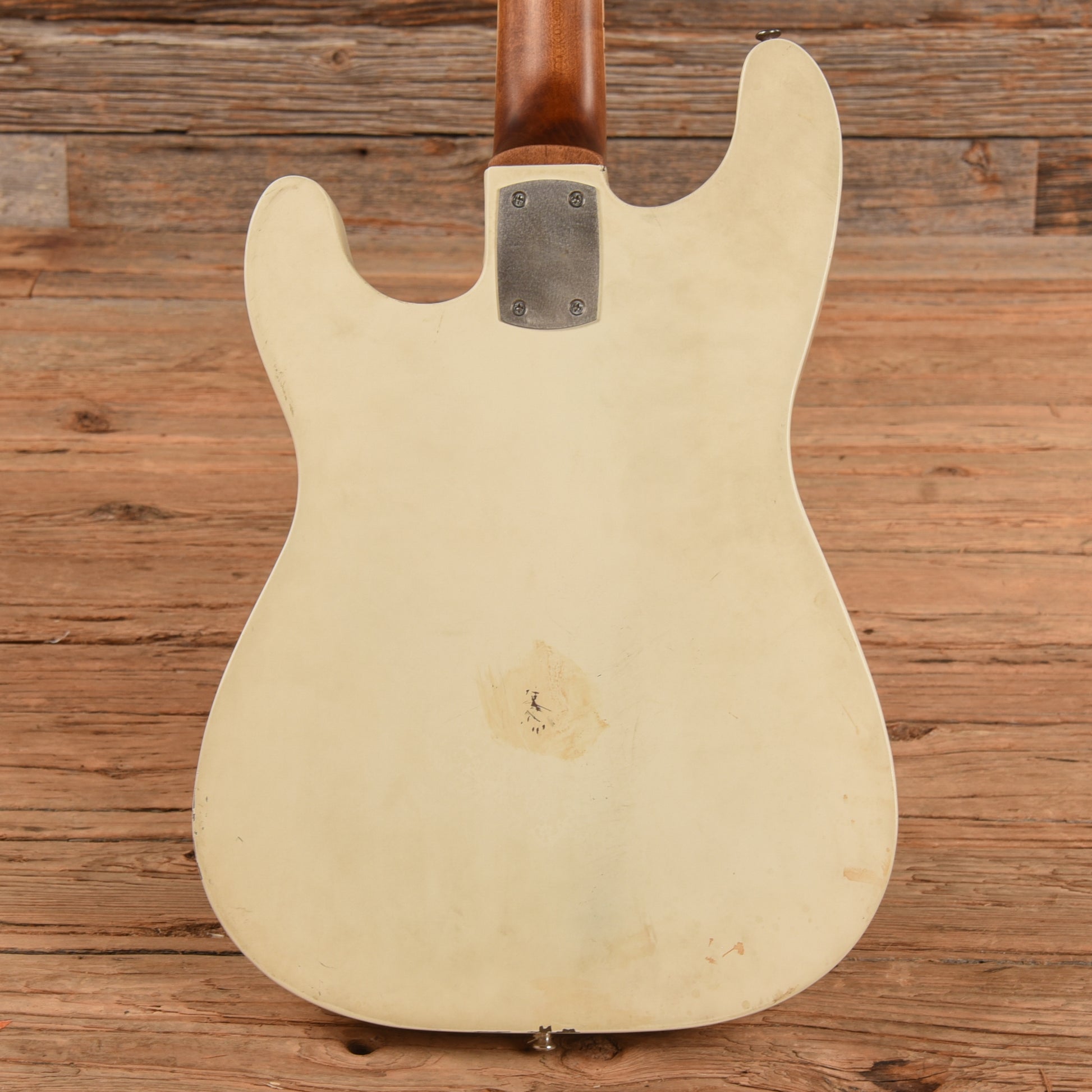 Mule Mulecaster Doublecut Baritone White Electric Guitars / Hollow Body