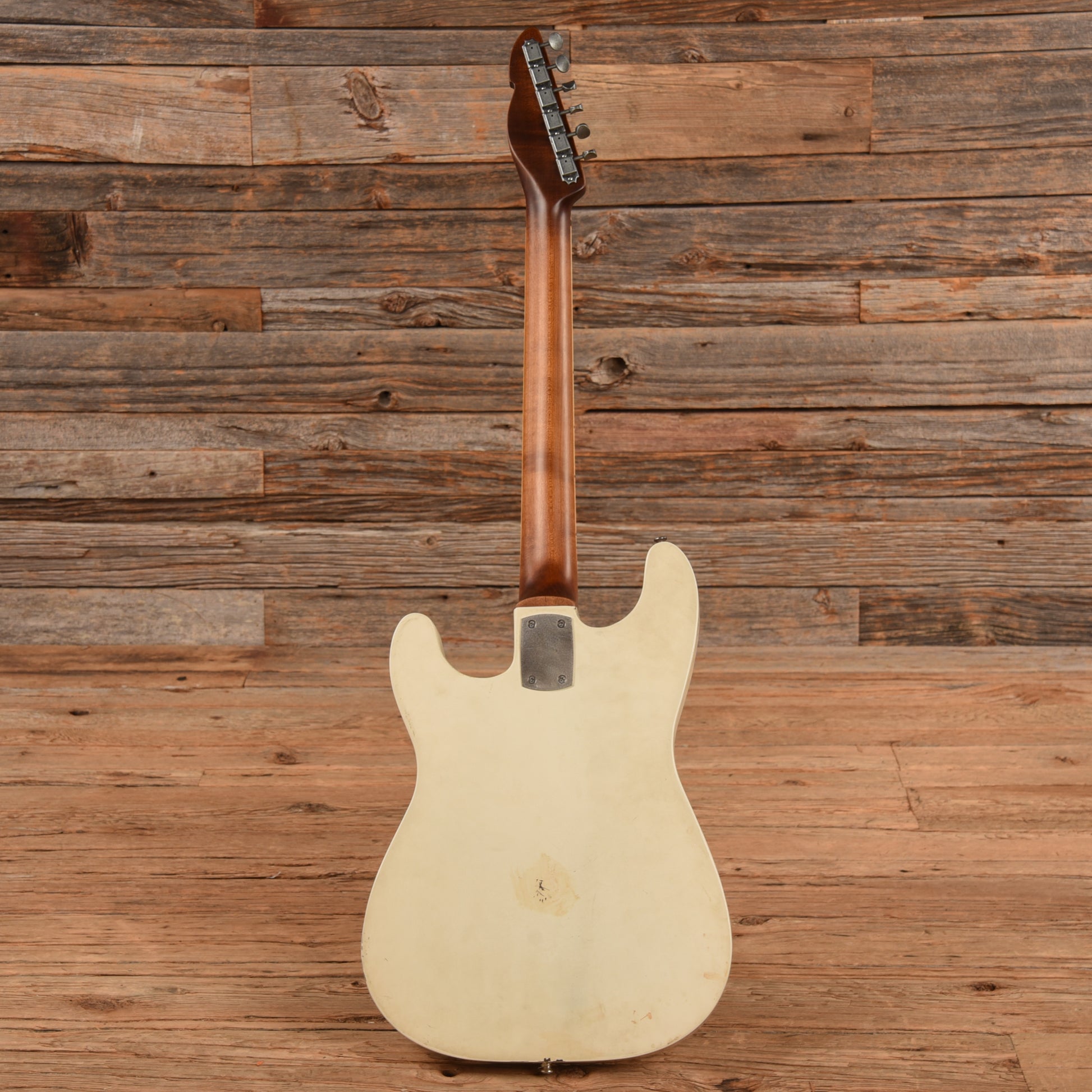 Mule Mulecaster Doublecut Baritone White Electric Guitars / Hollow Body