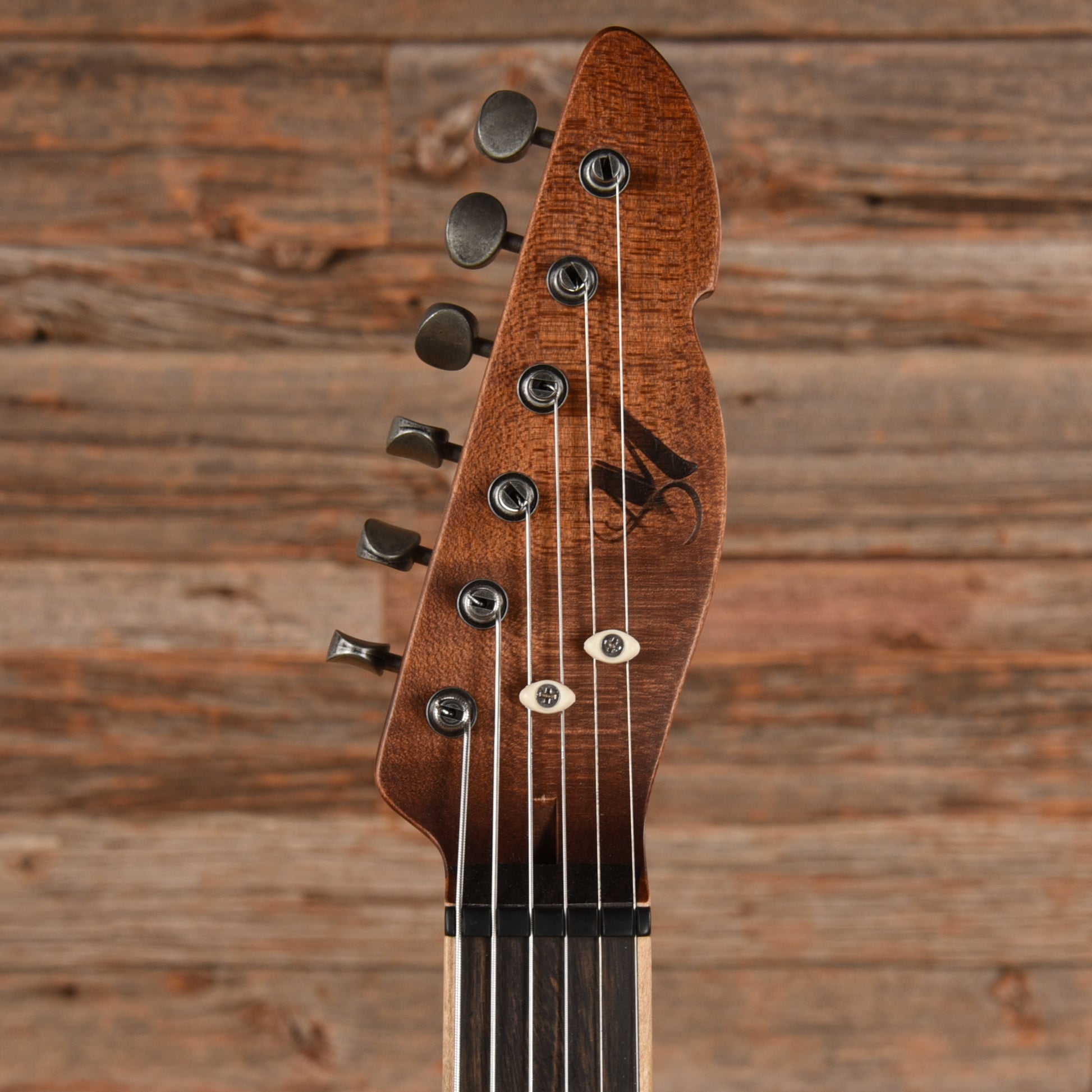 Mule Mulecaster Doublecut Baritone White Electric Guitars / Hollow Body