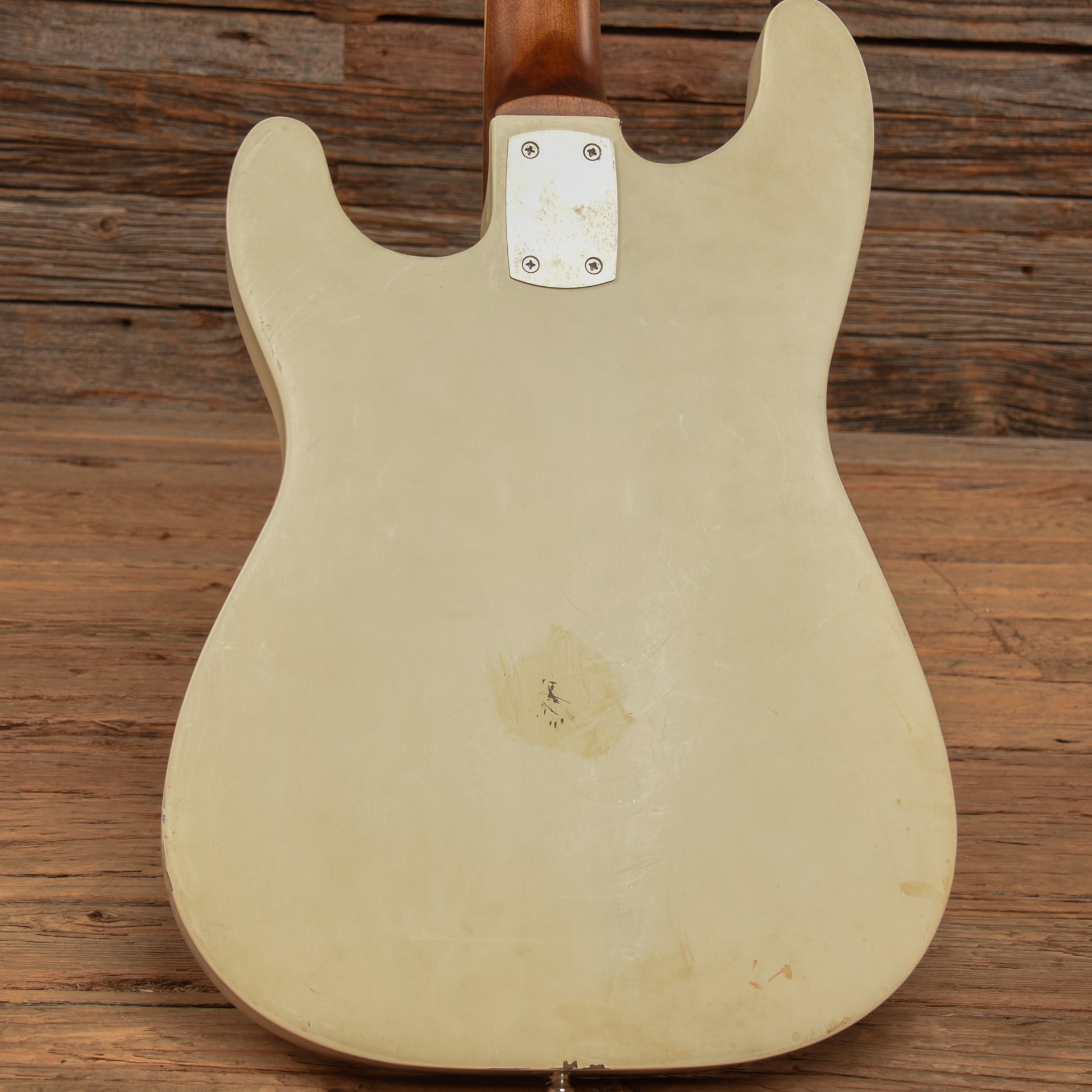 Mule Mulecaster Doublecut Baritone White Electric Guitars / Hollow Body