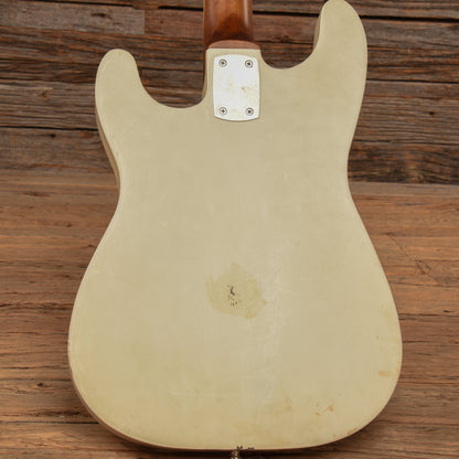 Mule Mulecaster Doublecut Baritone White Electric Guitars / Hollow Body
