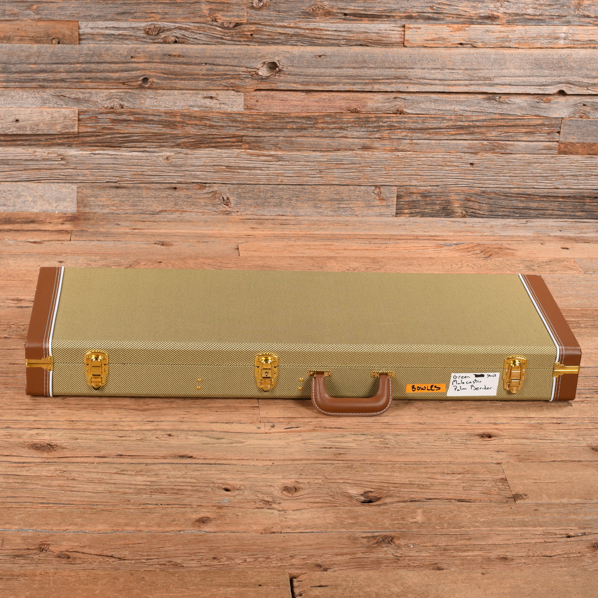 Mule Mulecaster Strat Palm Benders Green Electric Guitars