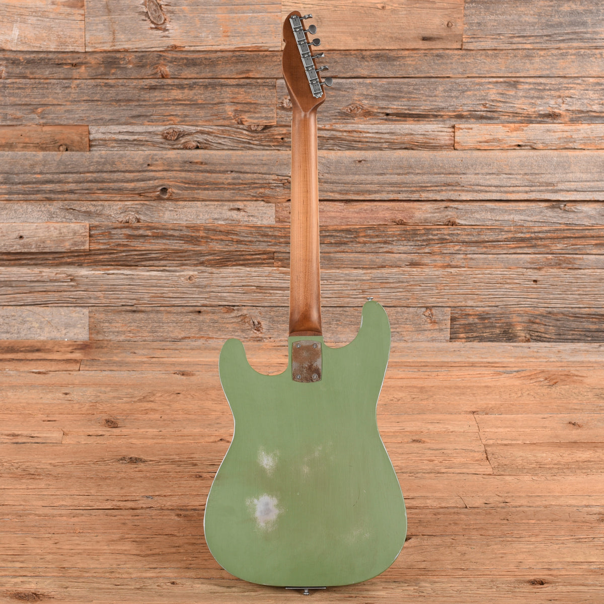 Mule Mulecaster Strat Palm Benders Green Electric Guitars