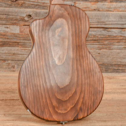 Mule Custom Mavis Cutaway Flame Maple Top Natural Electric Guitars / Semi-Hollow