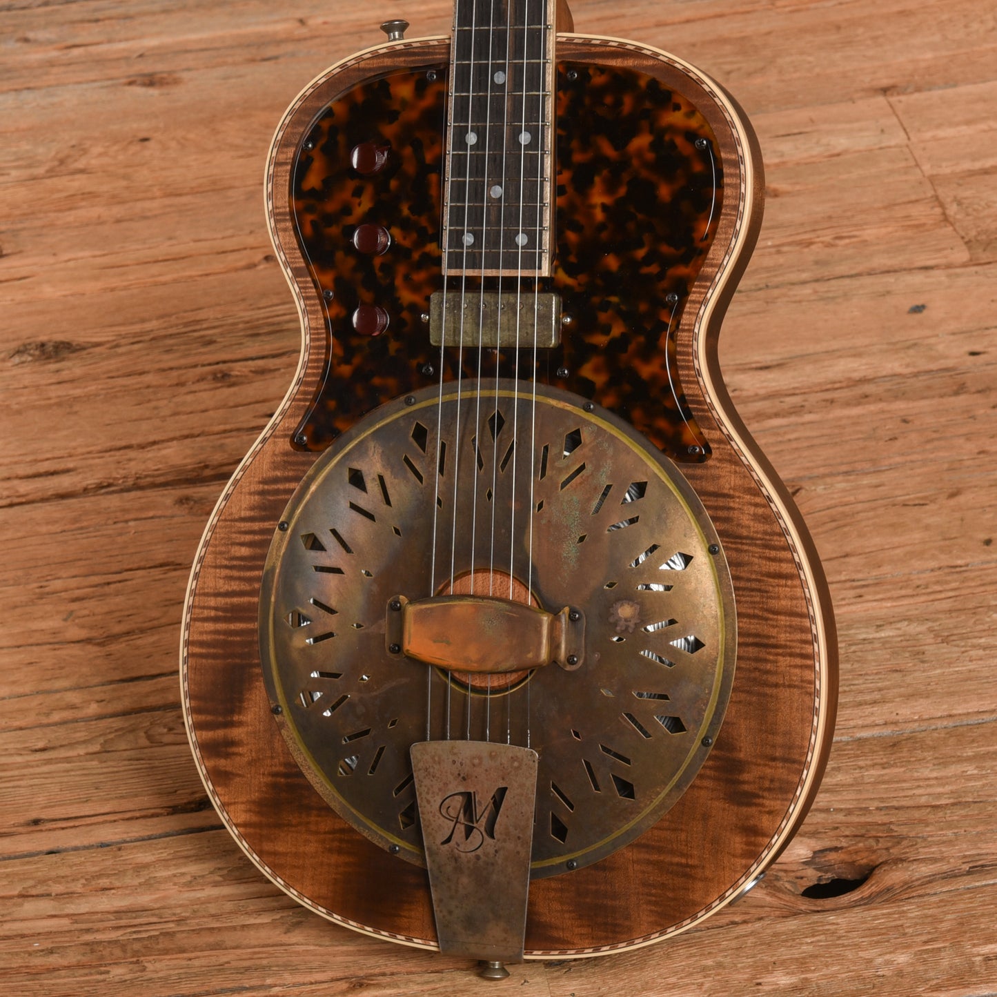 Mule Mavis Natural Stain 2022 Electric Guitars / Semi-Hollow