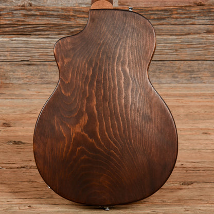 Mule Mavis Resophonic Cutaway/F-Hole Natural Electric Guitars / Semi-Hollow