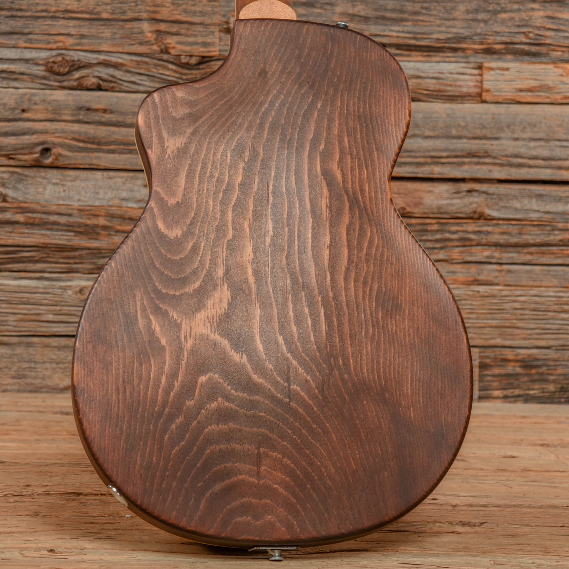 Mule Mavis Resophonic Cutaway/F-Hole Natural Electric Guitars / Semi-Hollow