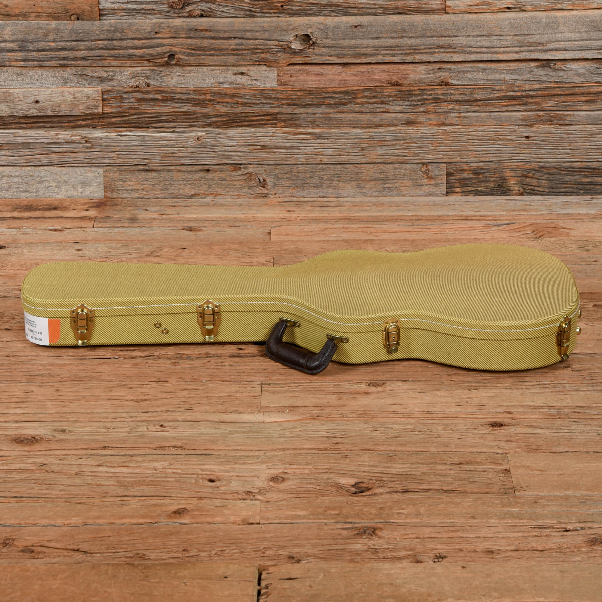 Mule Mavis Resophonic Cutaway/F-Hole Natural Electric Guitars / Semi-Hollow