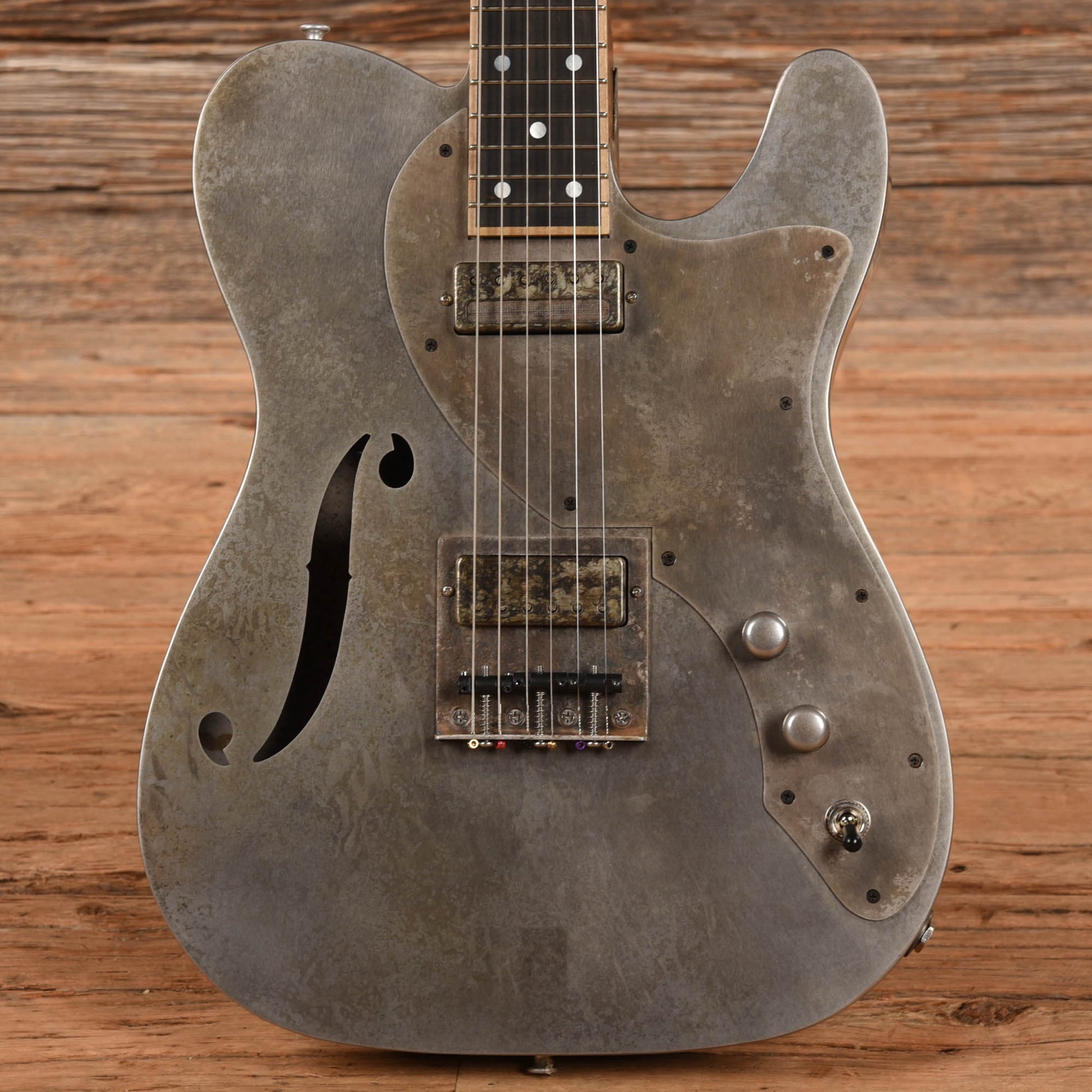 Mule Mulecaster Metal Electric Guitars / Semi-Hollow
