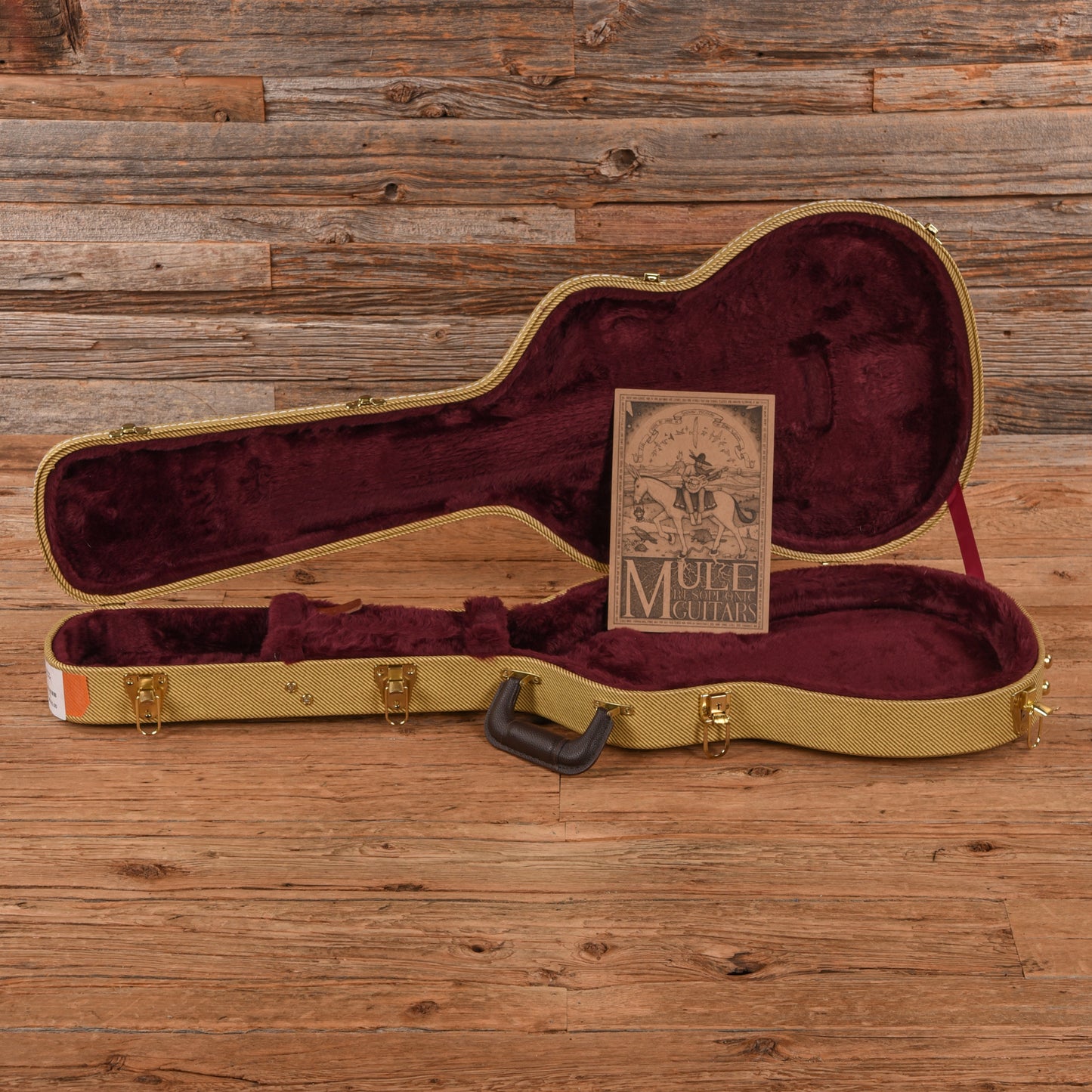 Mule Mavis Cutaway Natural  LEFTY Electric Guitars / Solid Body
