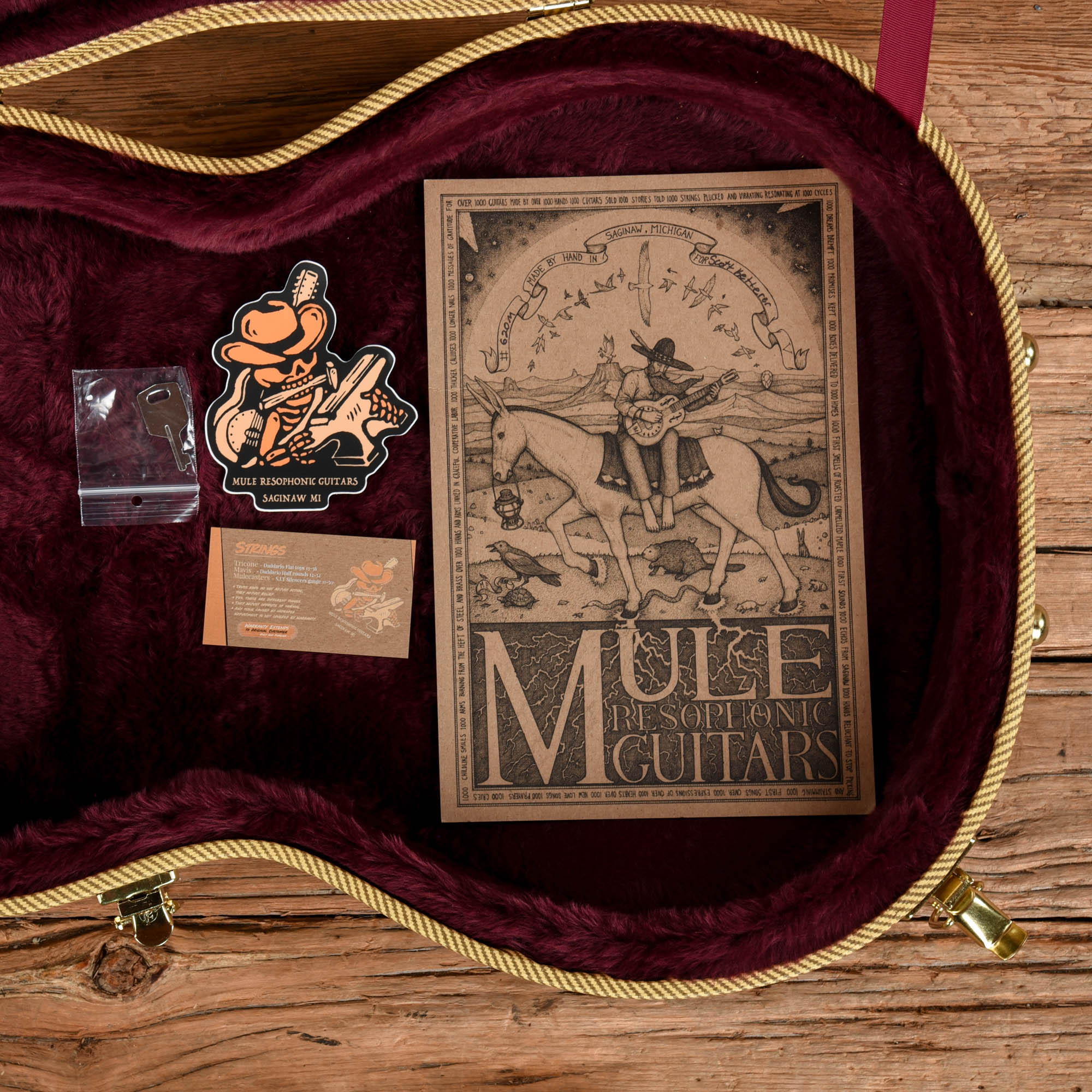 Mule Modest Mavis Brown Electric Guitars / Solid Body