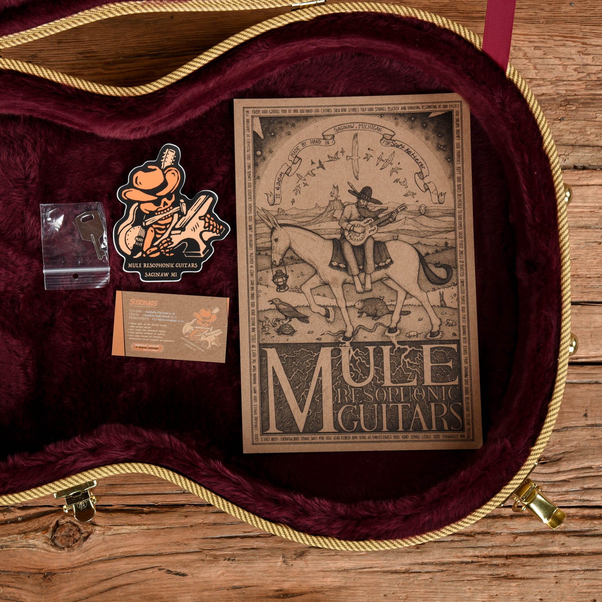 Mule Modest Mavis Brown Electric Guitars / Solid Body