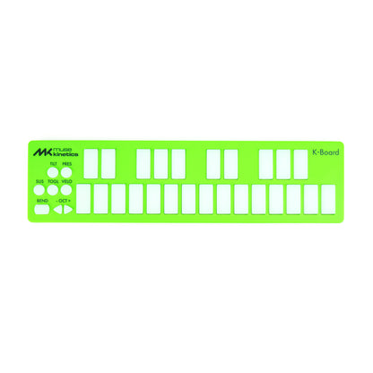 Muse Kinetics K-Board C USB MIDI Mini Keyboard Controller Lime Effects and Pedals / Controllers, Volume and Expression