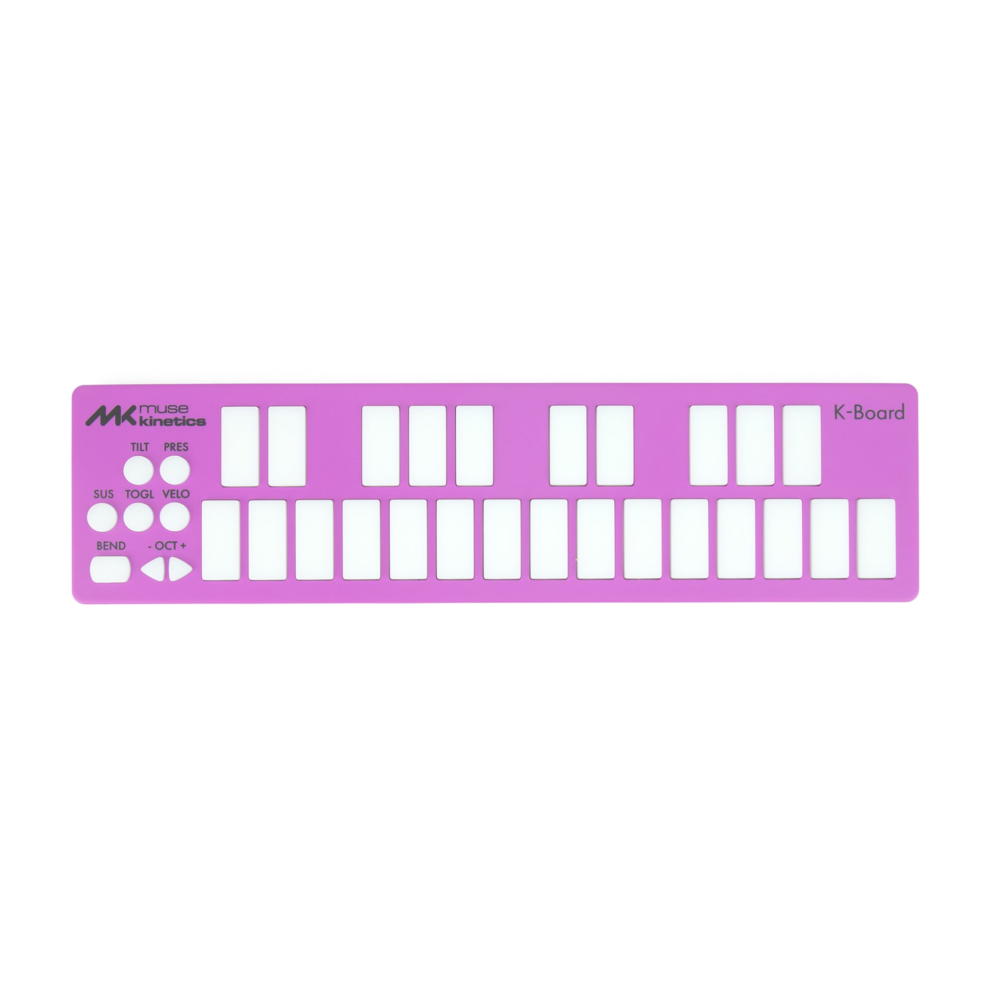 Muse Kinetics K-Board C USB MIDI Mini Keyboard Controller Orchid Effects and Pedals / Controllers, Volume and Expression