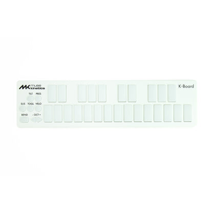 Muse Kinetics K-Board C USB MIDI Mini Keyboard Controller Snow Effects and Pedals / Controllers, Volume and Expression