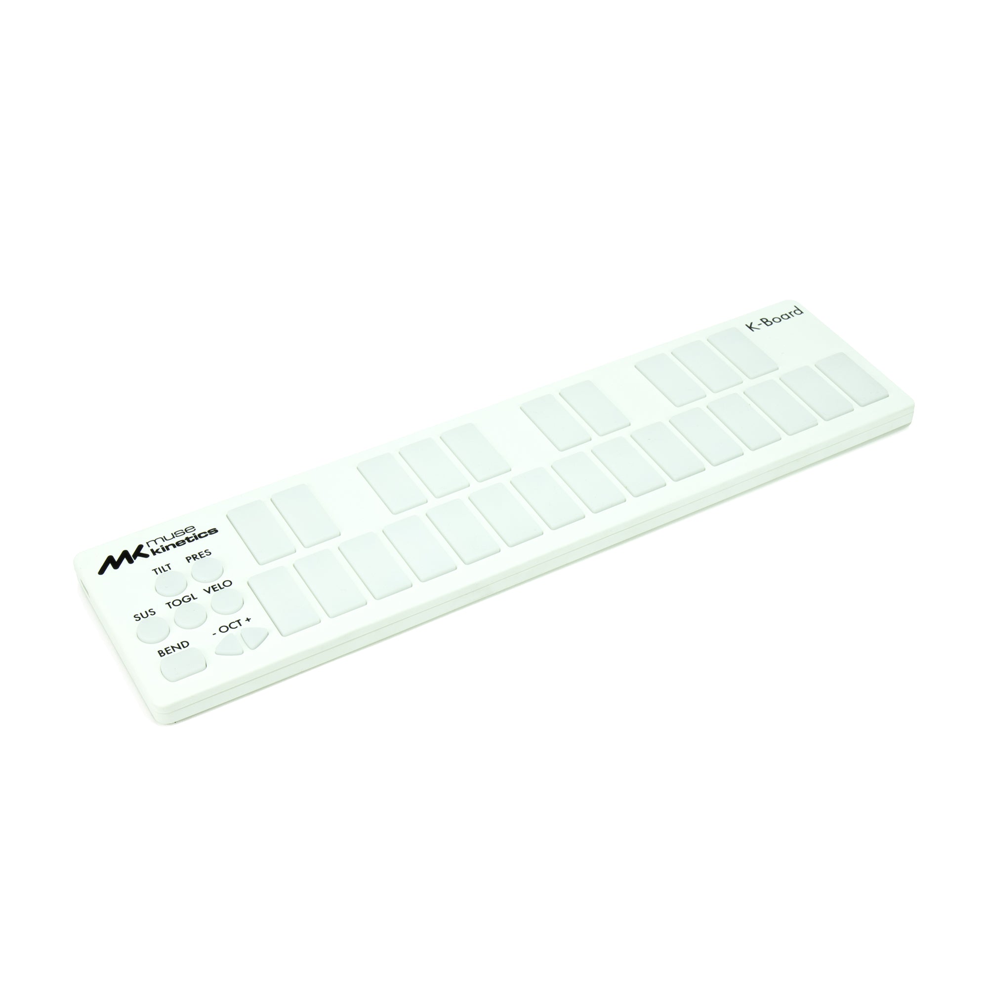 Muse Kinetics K-Board C USB MIDI Mini Keyboard Controller Snow Effects and Pedals / Controllers, Volume and Expression