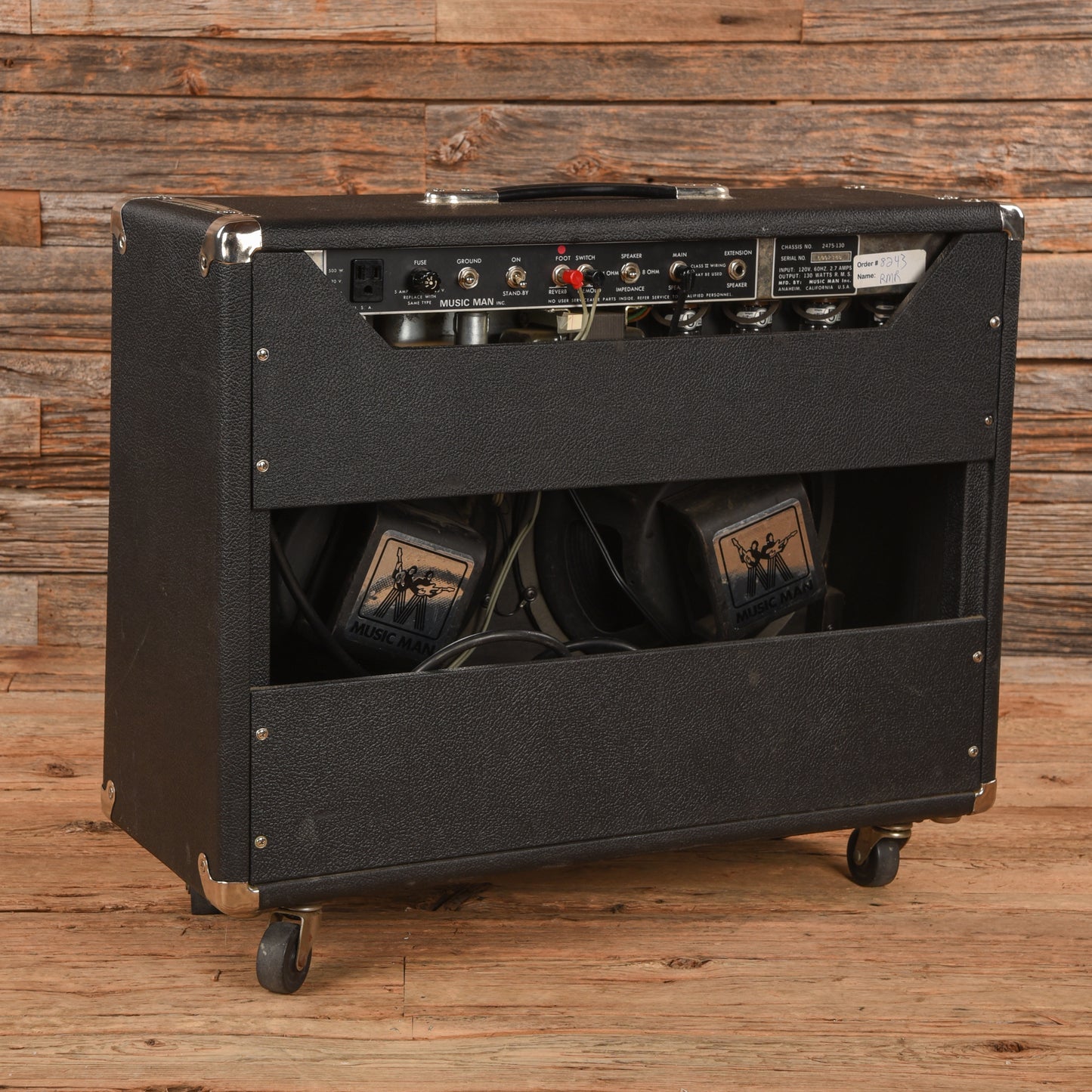Music Man 212-HD One Thirty 2-Channel 130-Watt 2x12" Guitar Combo  1970s Amps / Guitar Amps / Guitar Cabinets