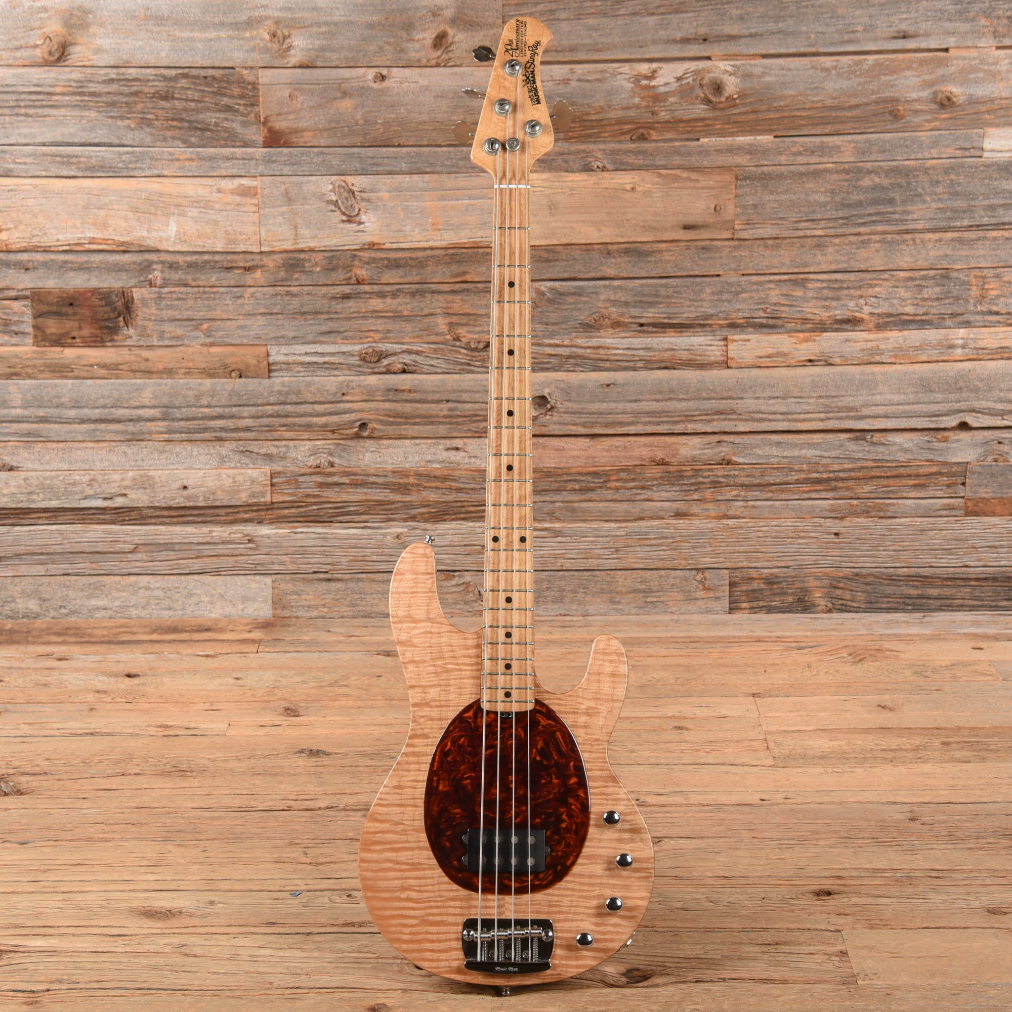 Music Man 20th Anniversary StingRay Natural 1996 Bass Guitars / 4-String