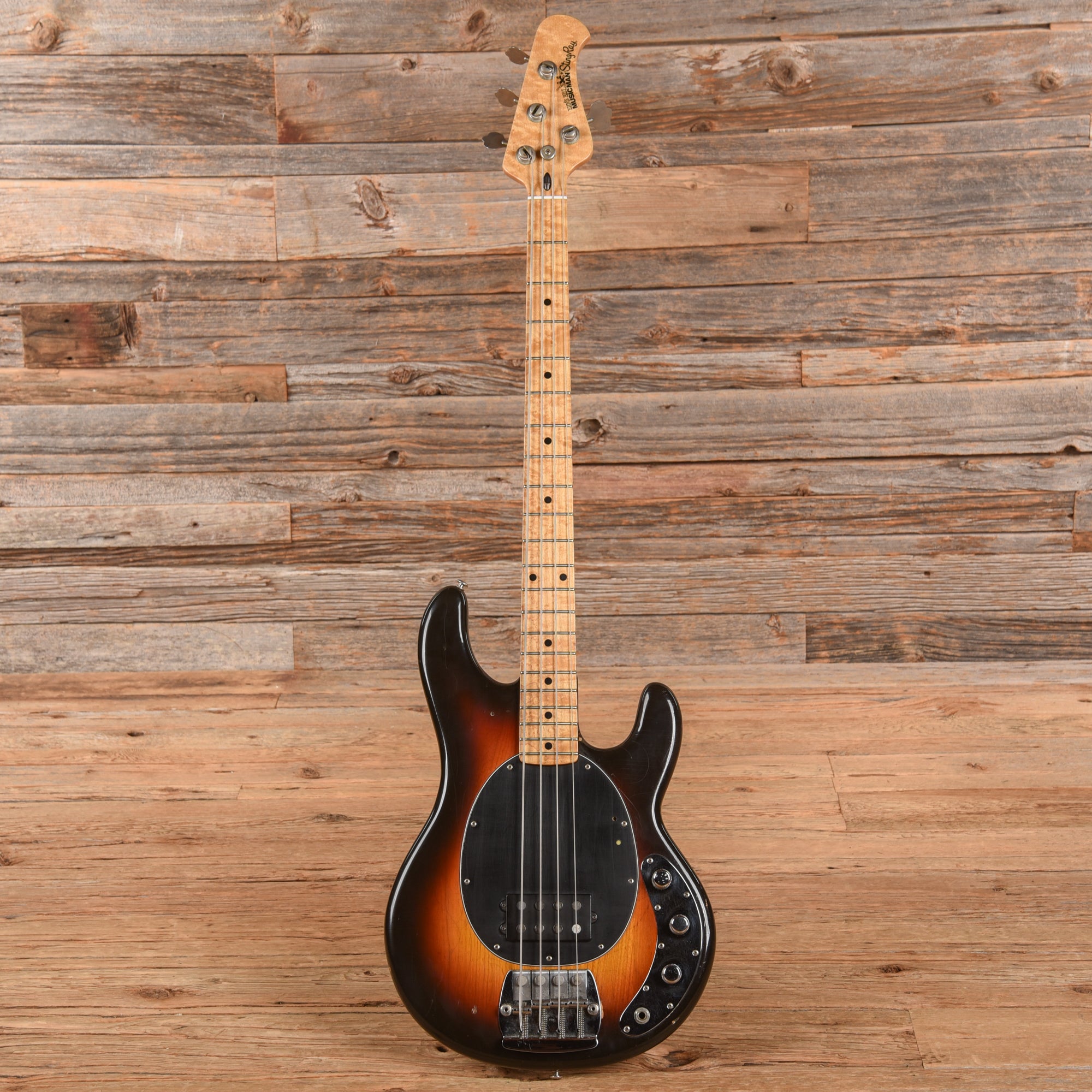 Music Man '77 StingRay Body w/'90 StingRay Neck Sunburst Bass Guitars / 4-String