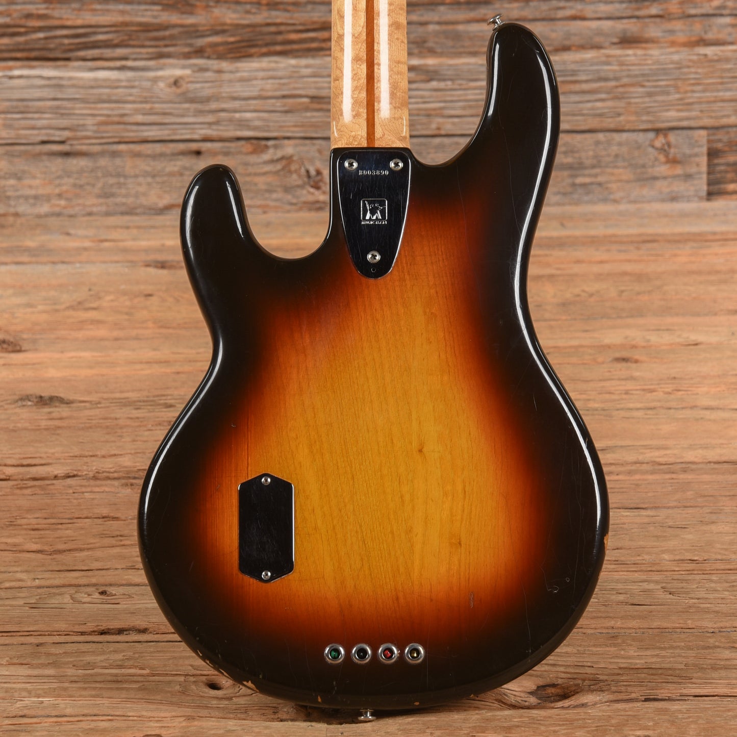 Music Man '77 StingRay Body w/'90 StingRay Neck Sunburst Bass Guitars / 4-String