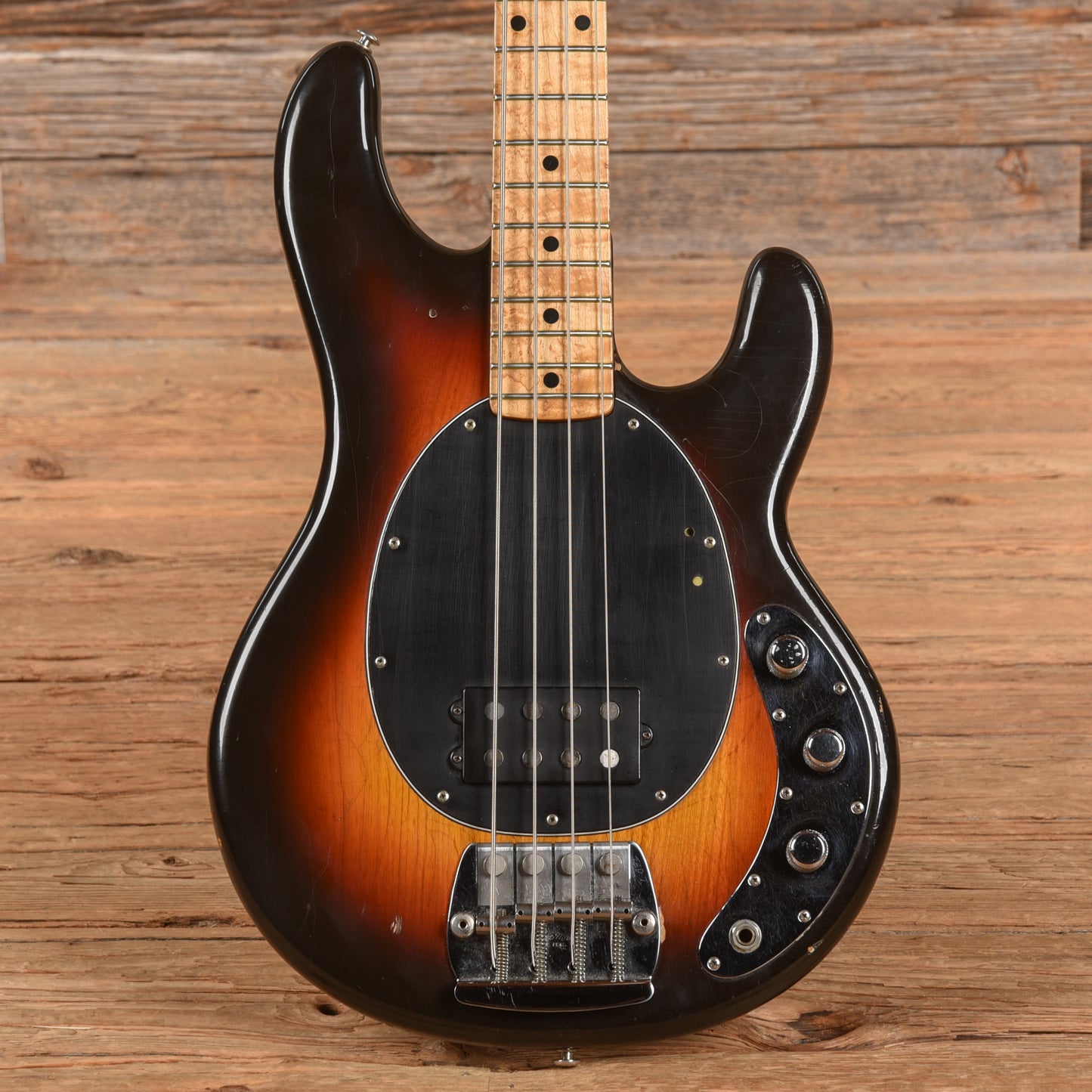 Music Man '77 StingRay Body w/'90 StingRay Neck Sunburst Bass Guitars / 4-String
