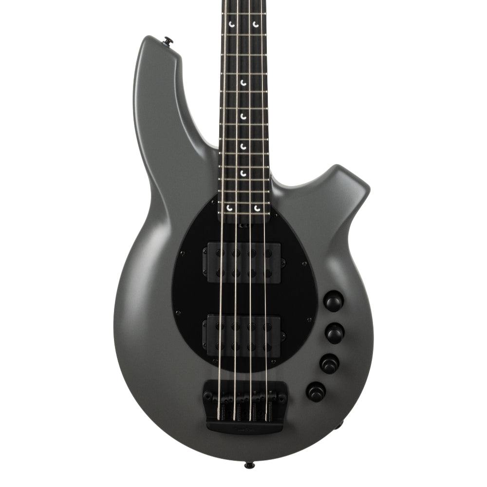 Music Man Bongo 4 HH Titan Gray 4-String Bass Bass Guitars / 4-String