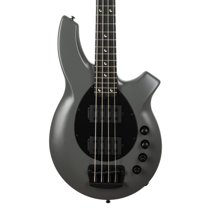 Music Man Bongo 4 HH Titan Gray 4-String Bass Bass Guitars / 4-String