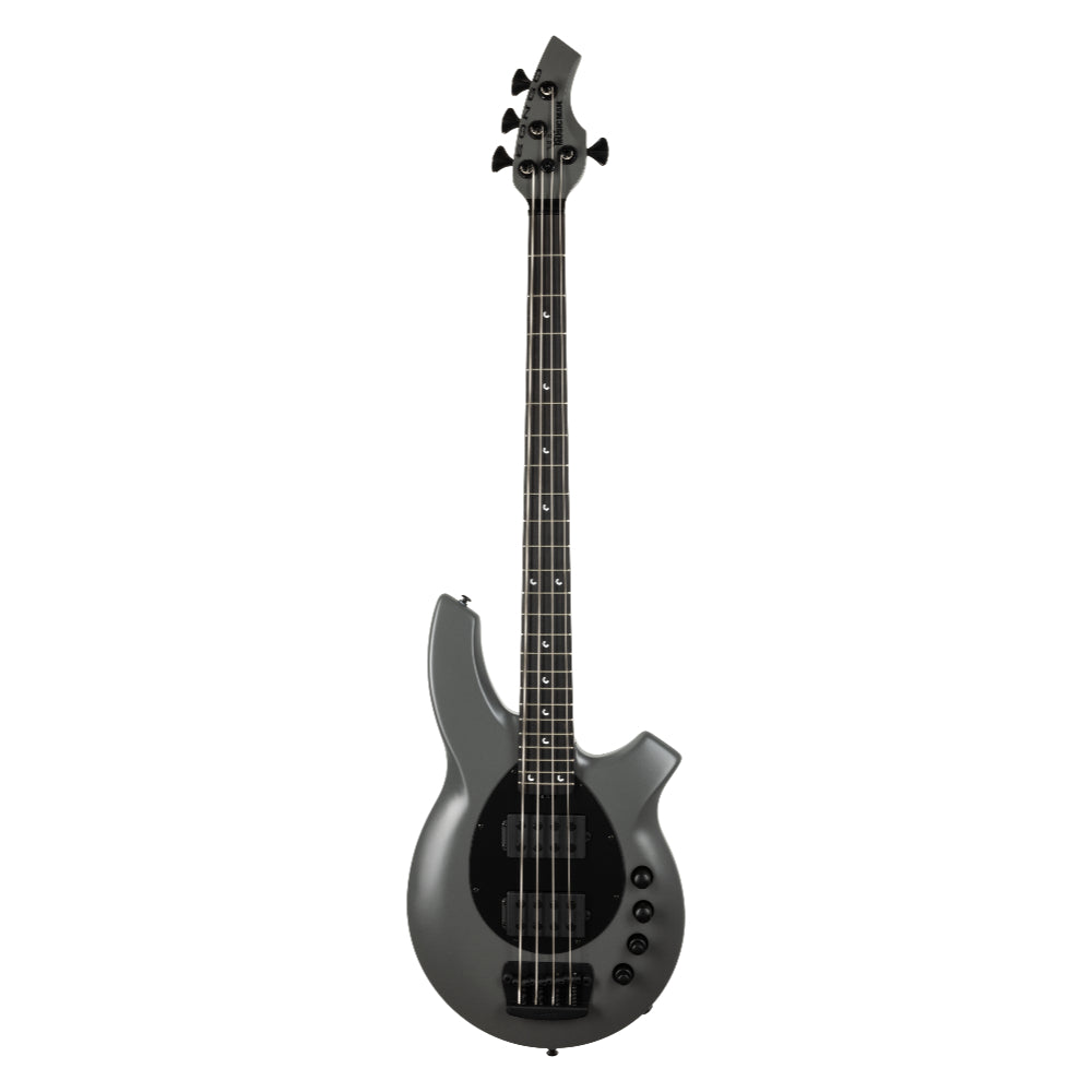 Music Man Bongo 4 HH Titan Gray 4-String Bass Bass Guitars / 4-String