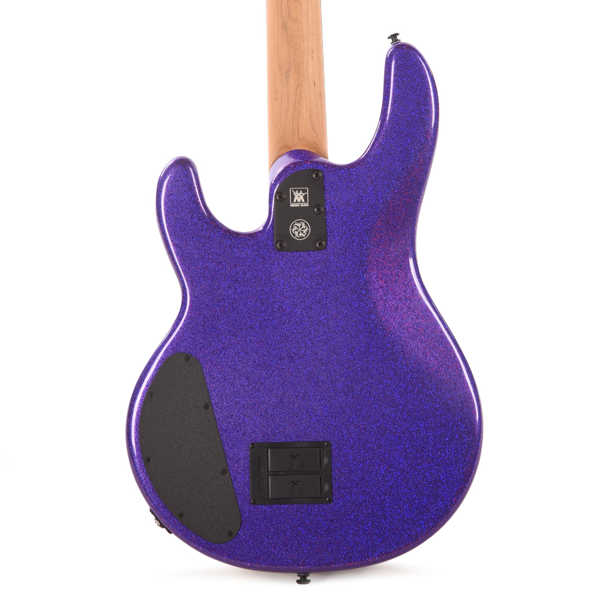 Music Man DarkRay Bass Guitar Plasma Purple Bass Guitars / 4-String