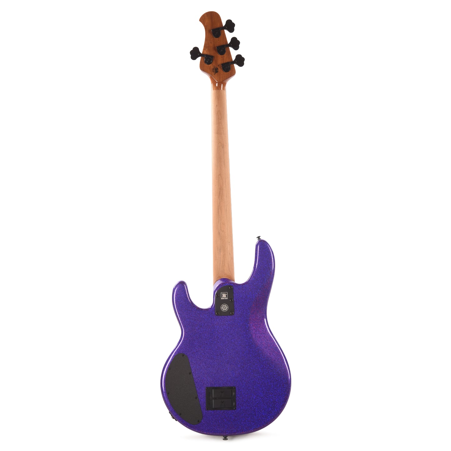 Music Man DarkRay Bass Guitar Plasma Purple Bass Guitars / 4-String