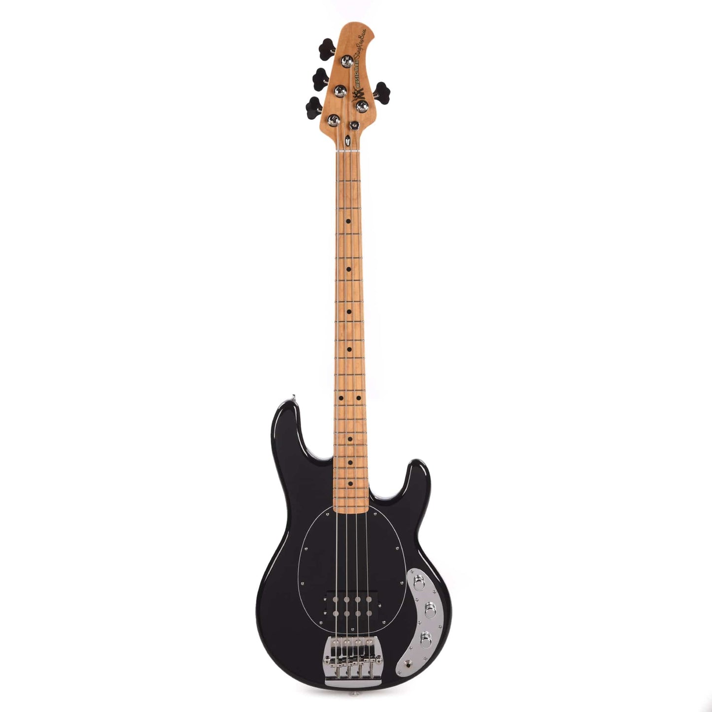 Music Man Retro 70s StingRay Bass Black Bass Guitars / 4-String