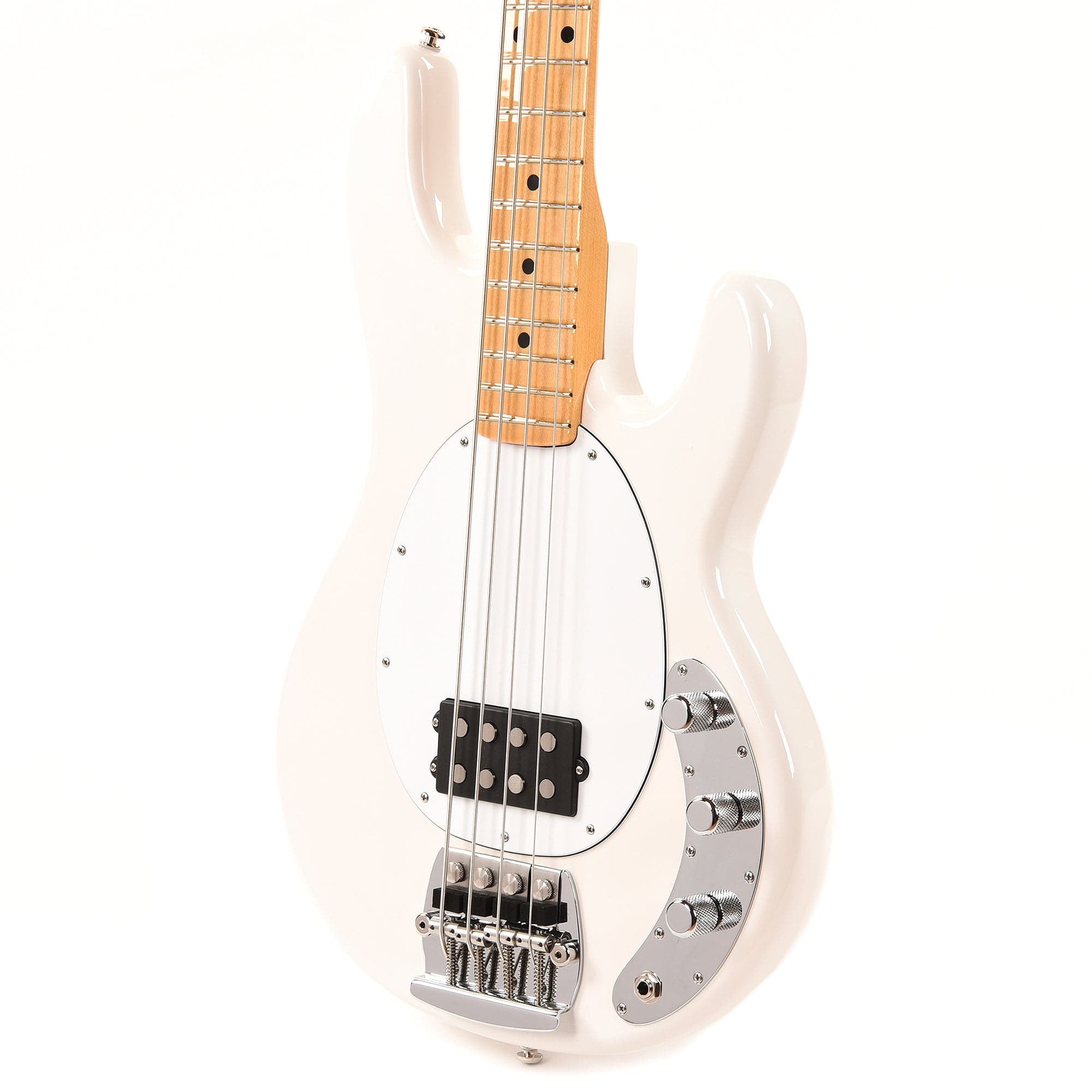 Music Man Retro 70s StingRay Bass White – Chicago Music Exchange