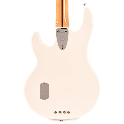 Music Man Retro 70s StingRay Bass White Bass Guitars / 4-String