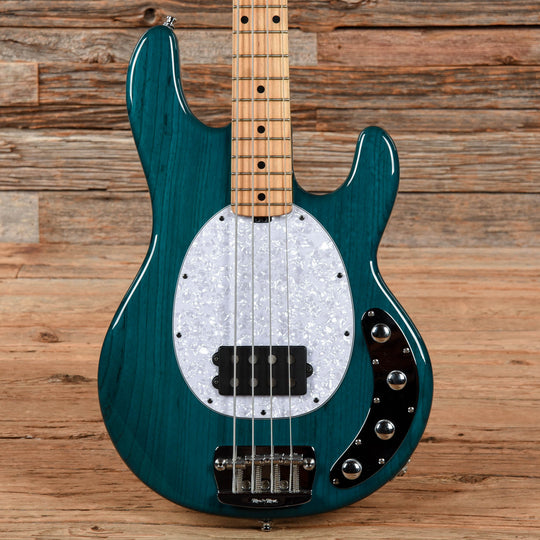 Music Man StingRay 4 H 3-Band EQ Translucent Teal 2000 Bass Guitars / 4-String