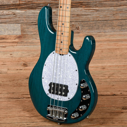 Music Man StingRay 4 H 3-Band EQ Translucent Teal 2000 Bass Guitars / 4-String