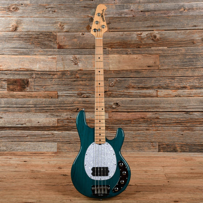 Music Man StingRay 4 H 3-Band EQ Translucent Teal 2000 Bass Guitars / 4-String