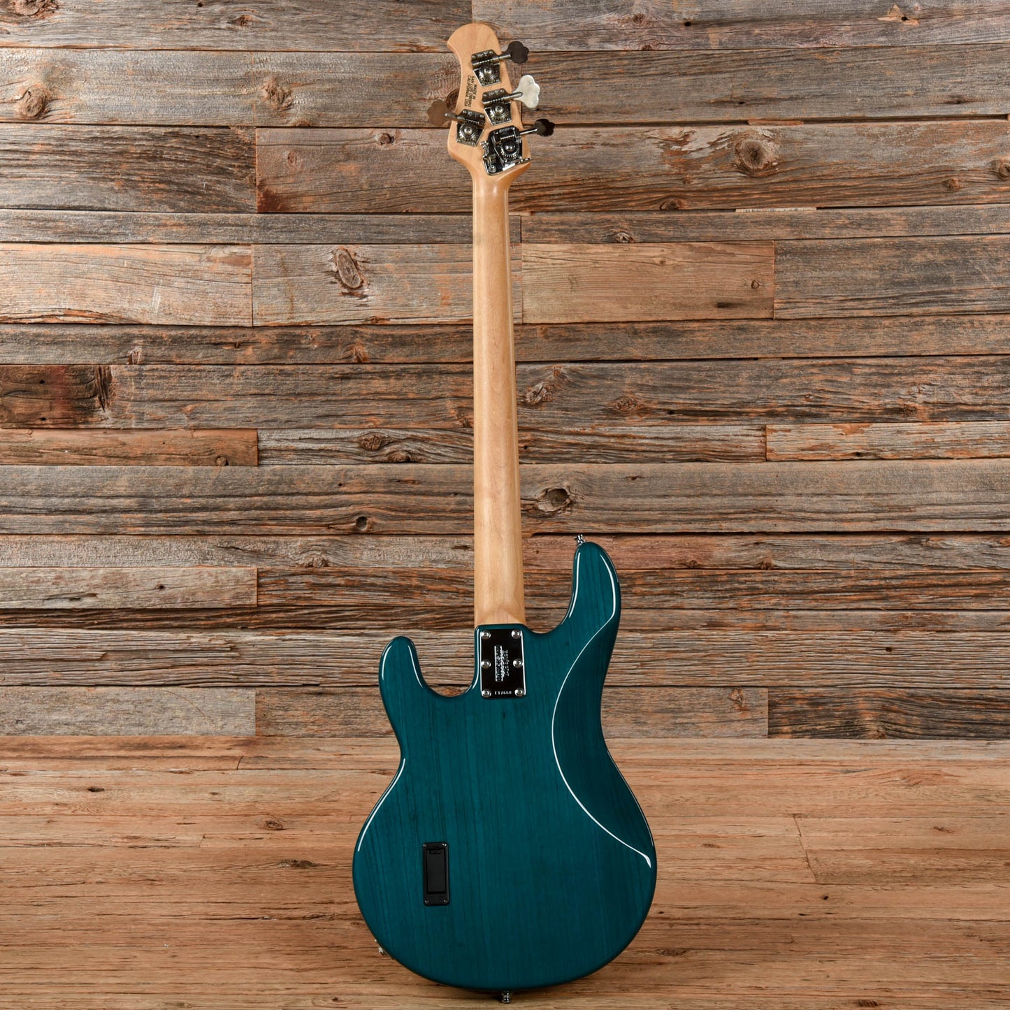 Music Man StingRay 4 H 3-Band EQ Translucent Teal 2000 Bass Guitars / 4-String
