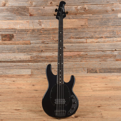 Music Man StingRay 4 H Neck-Through 3-Band EQ Stealth Black 2016 Bass Guitars / 4-String