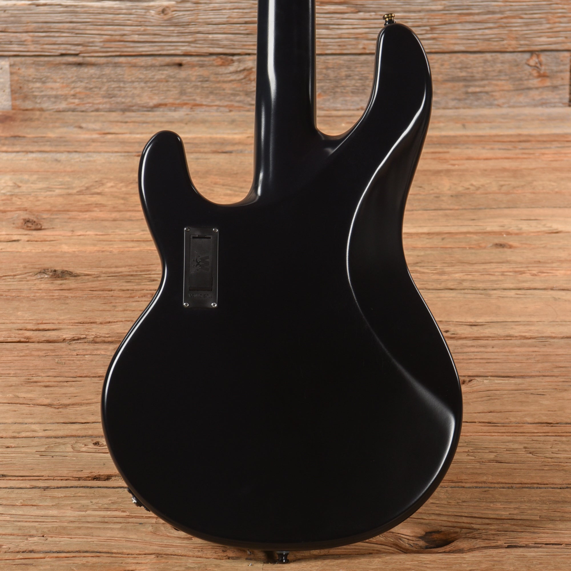Music Man StingRay 4 H Neck-Through 3-Band EQ Stealth Black 2016 Bass Guitars / 4-String