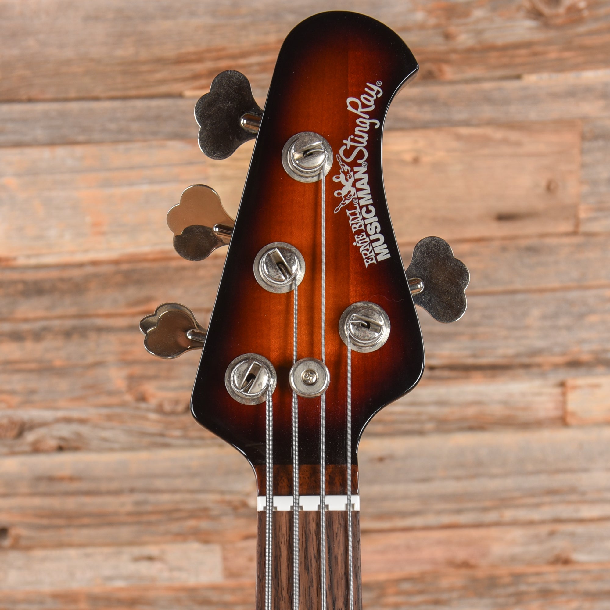 Music Man StingRay 4 H Neck-Through 3-Band EQ Vintage Sunburst 2015 Bass Guitars / 4-String