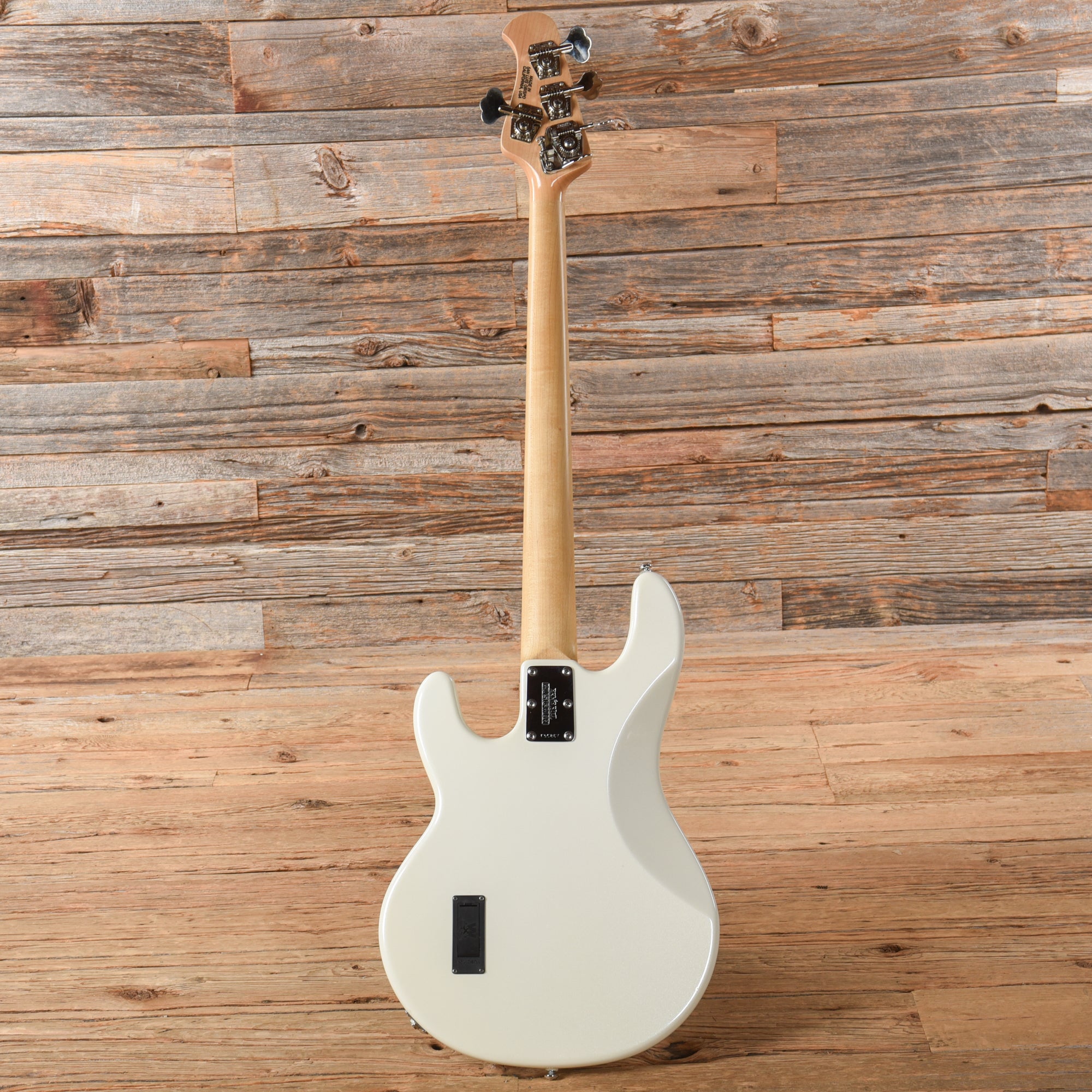 Music Man StingRay 4 H Slo Special White Bass Guitars / 4-String