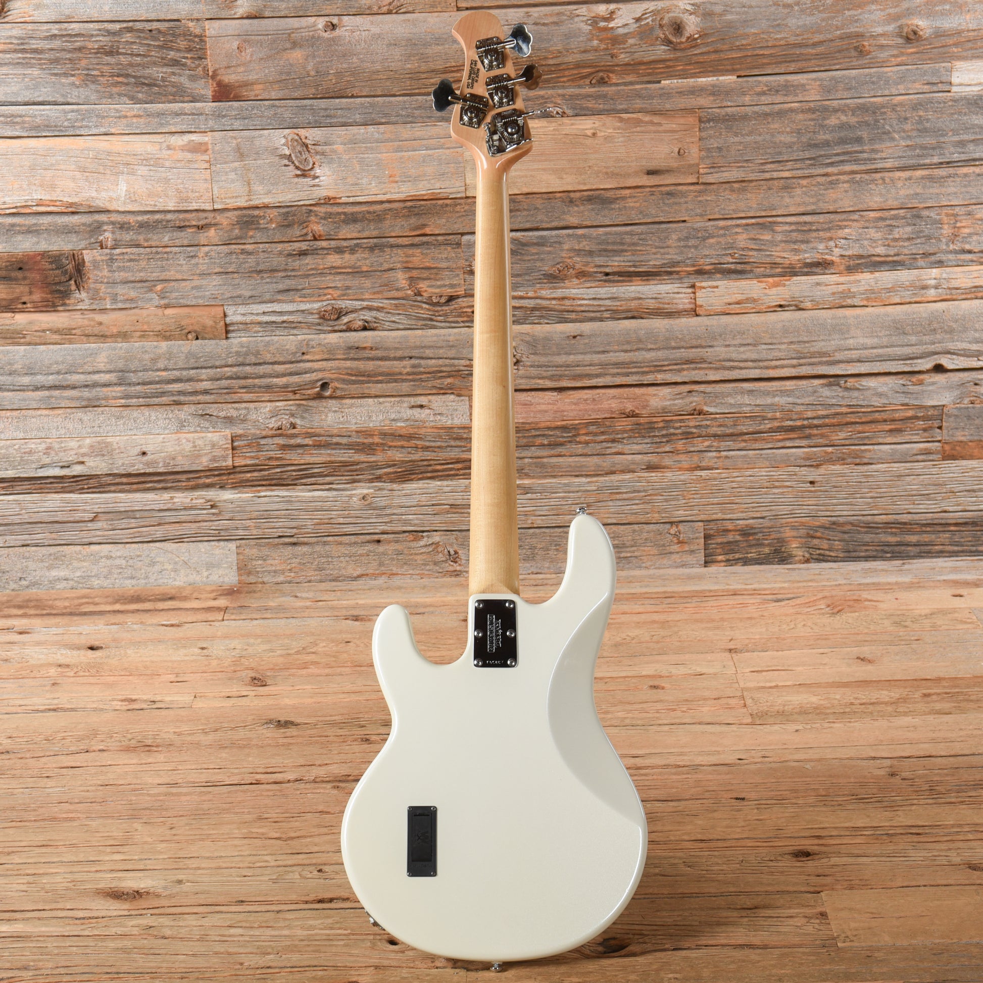 Music Man StingRay 4 H Slo Special White Bass Guitars / 4-String
